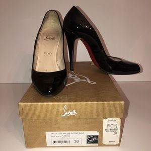 Christian Louboutin Black Décolleté pumps size 8